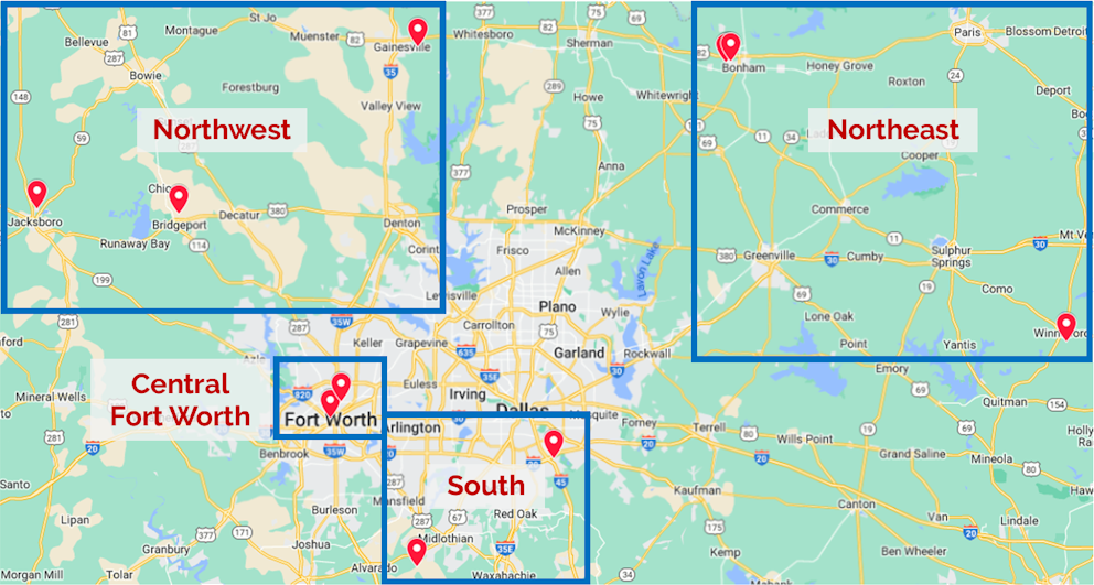 DFW Map