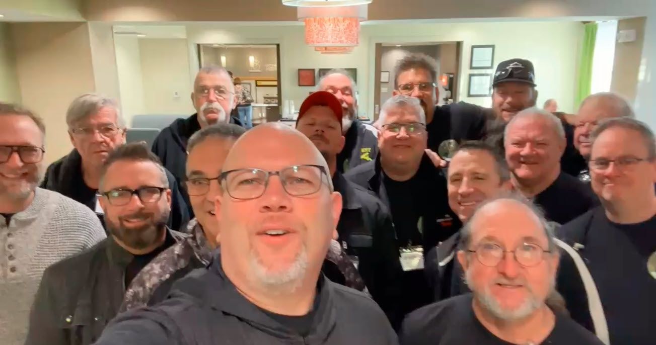 Michael Nolan and the gang at Leavenworth