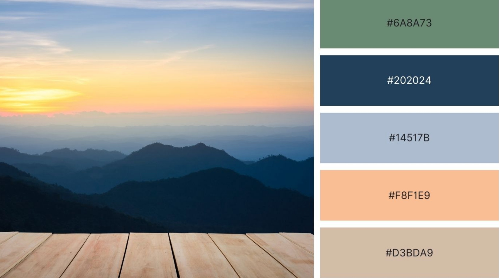 sample color palette