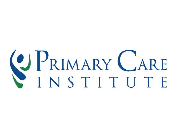 Logo with a stylized person and the words Primary Care Institute