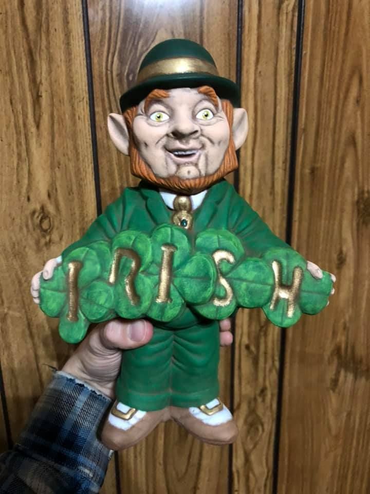 Rita Kalwasinski's Ceramics St. Patrick's Day