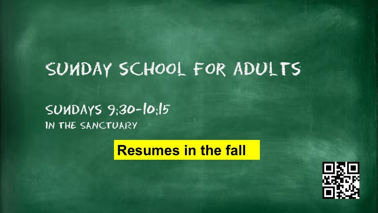 Green chalkboard: 