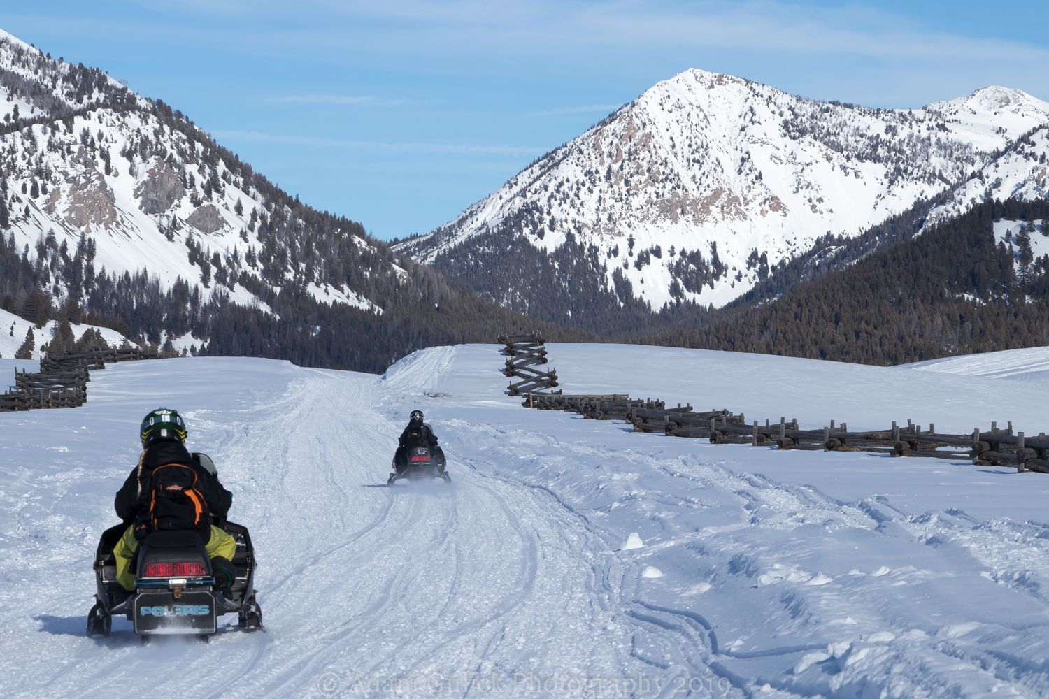 snowmobiling