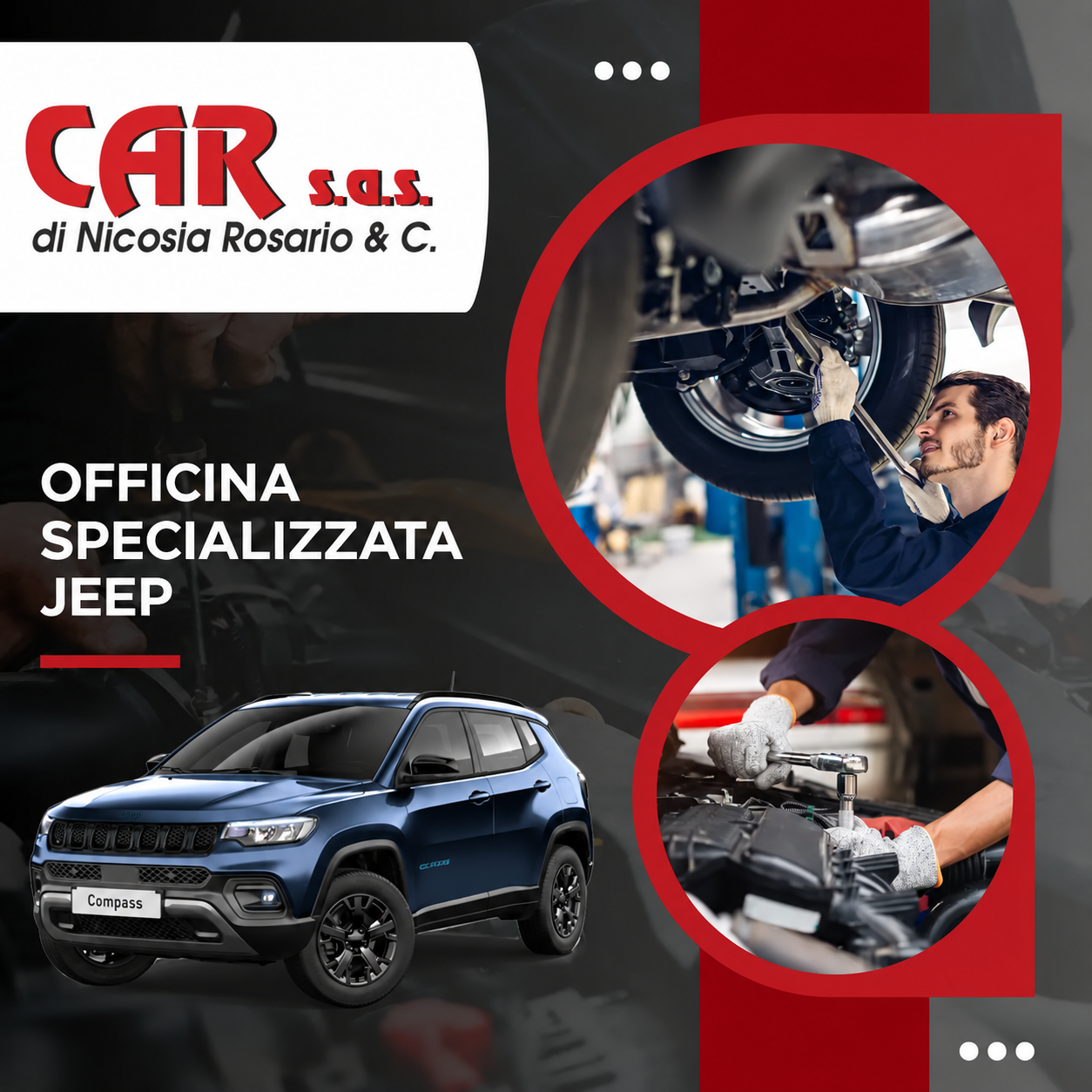 tecnico dell'officina fiat