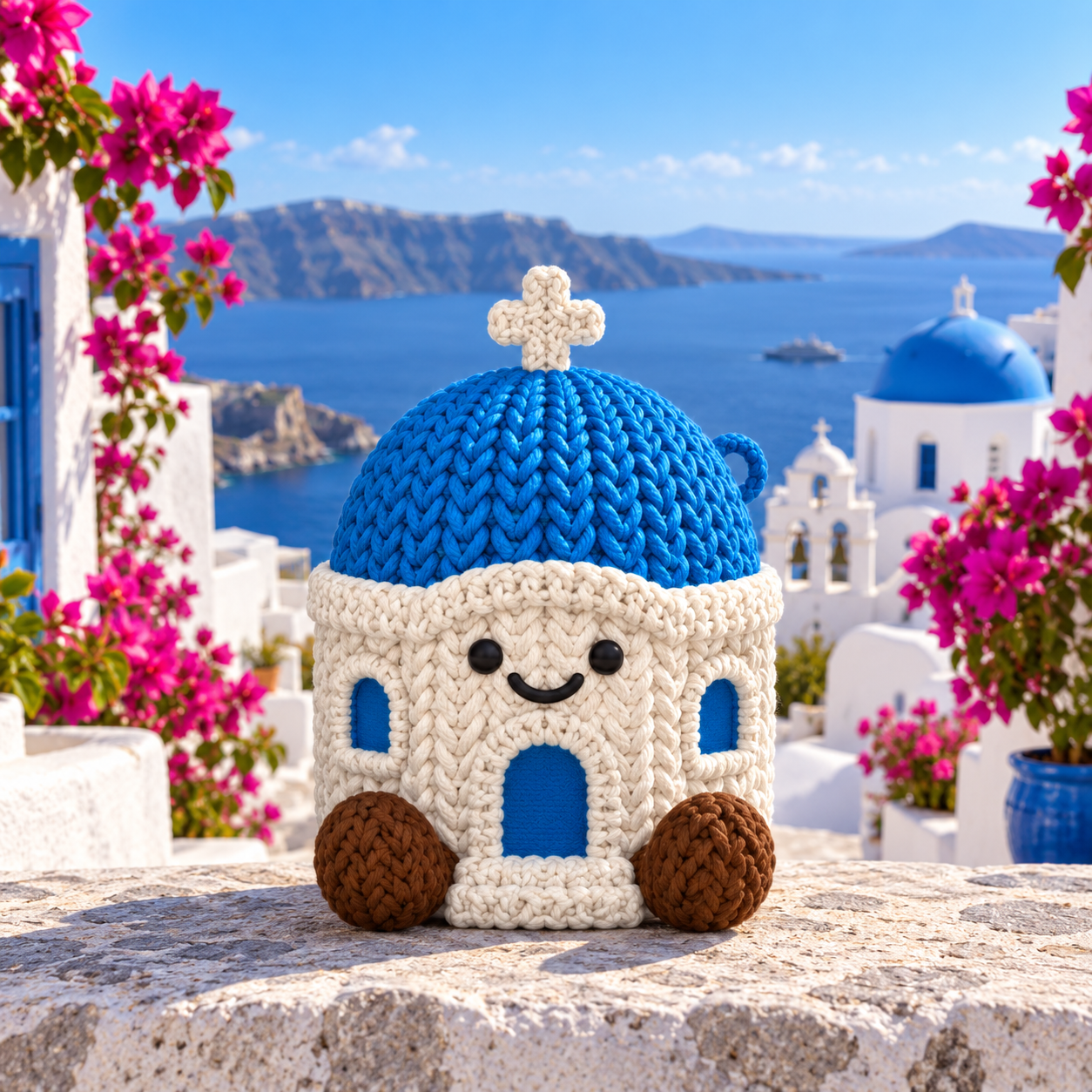Meet Athena the Blue Dome, the Pathway Pilgrim