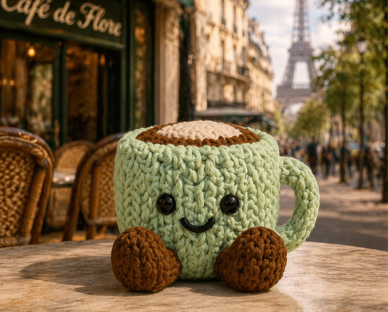 Meet Cappo the Cappuccino, the cafe companion