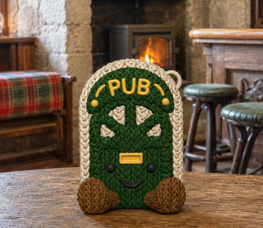 Meet Murphy the Pub Door, the local warehouse