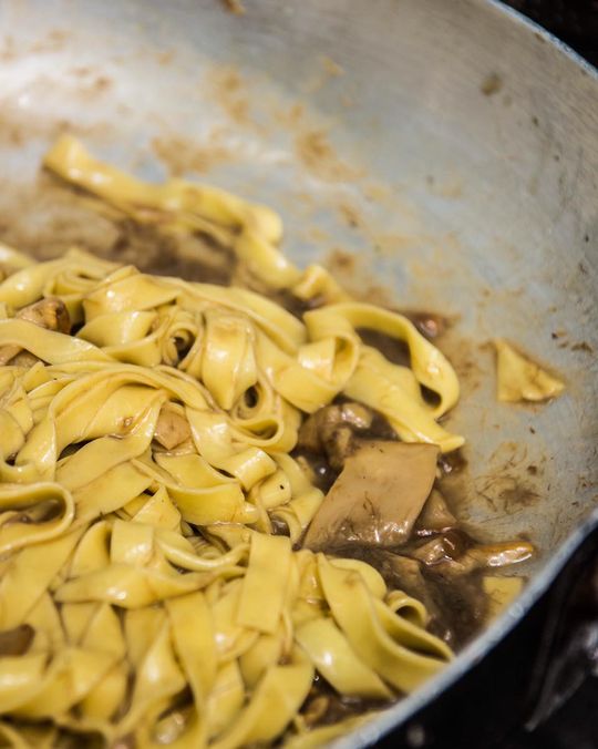 tagliatelle ai funghi