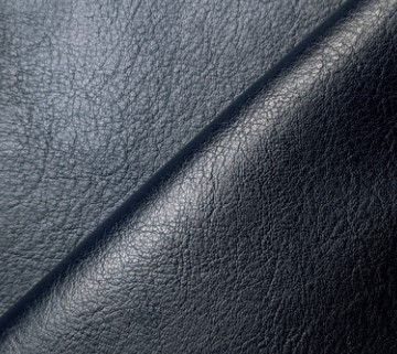 Blue Color Leather