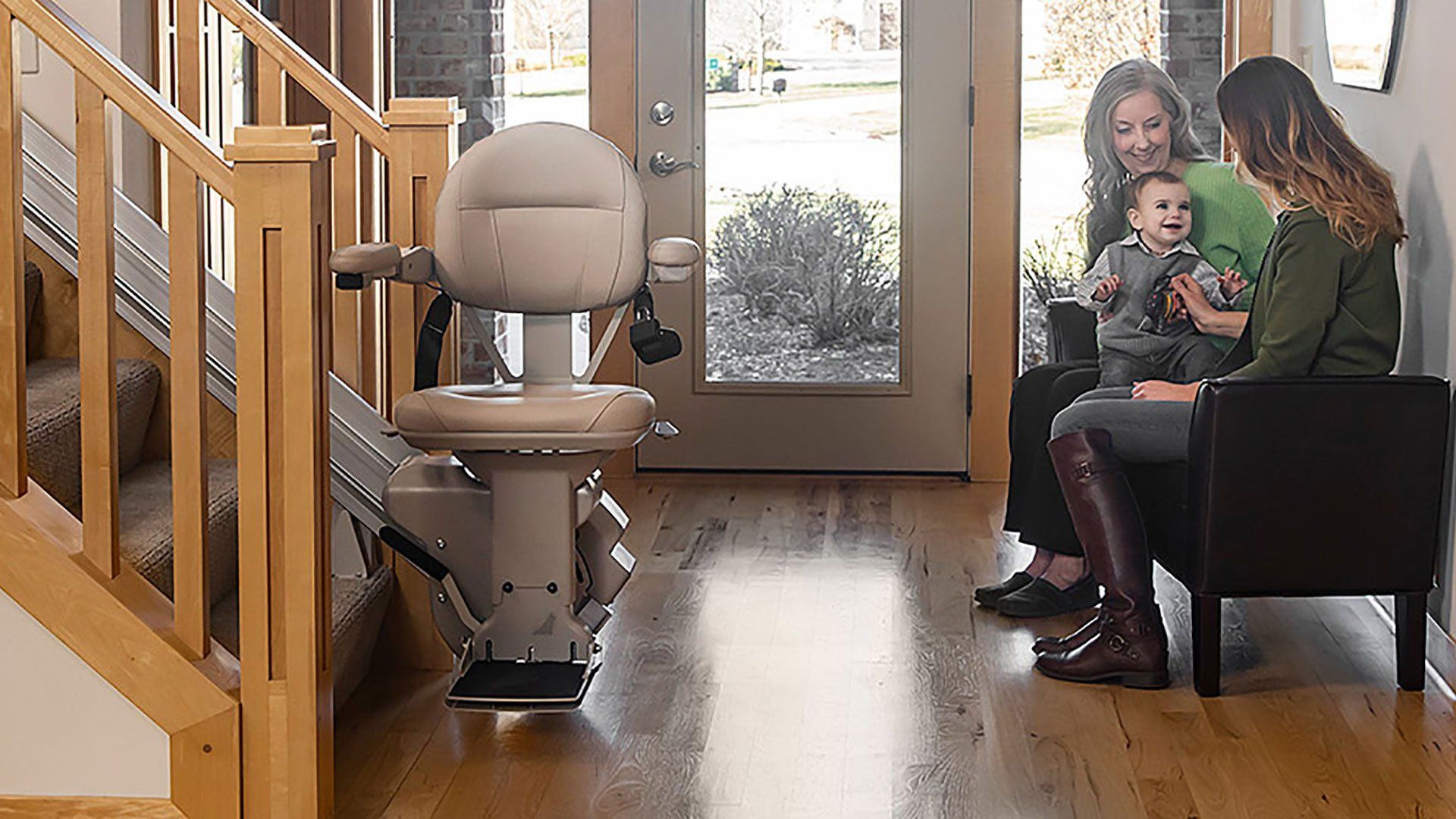 Stair Lift With Thick Cushion