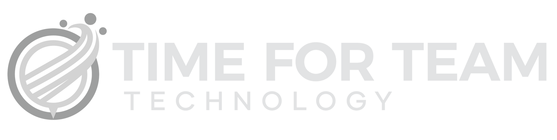 Time For Team Technology Logo in white.