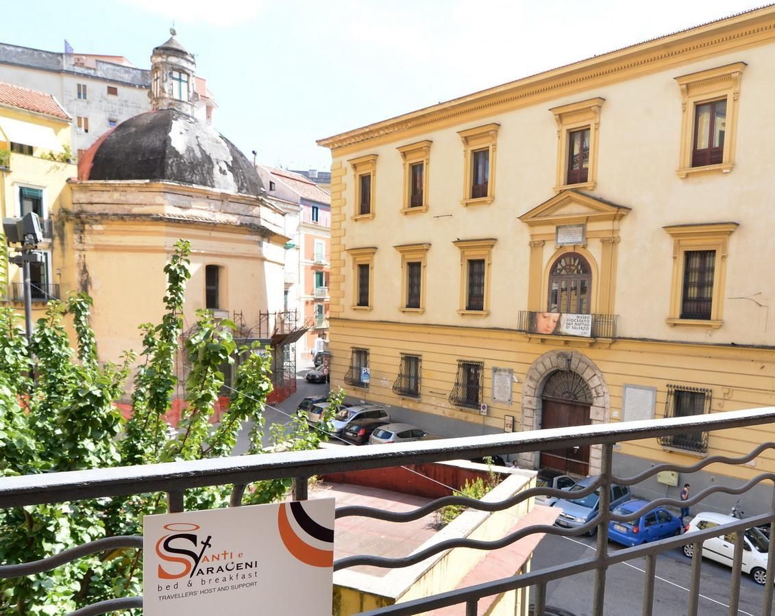 vista centro storico Salerno Santi e Saraceni