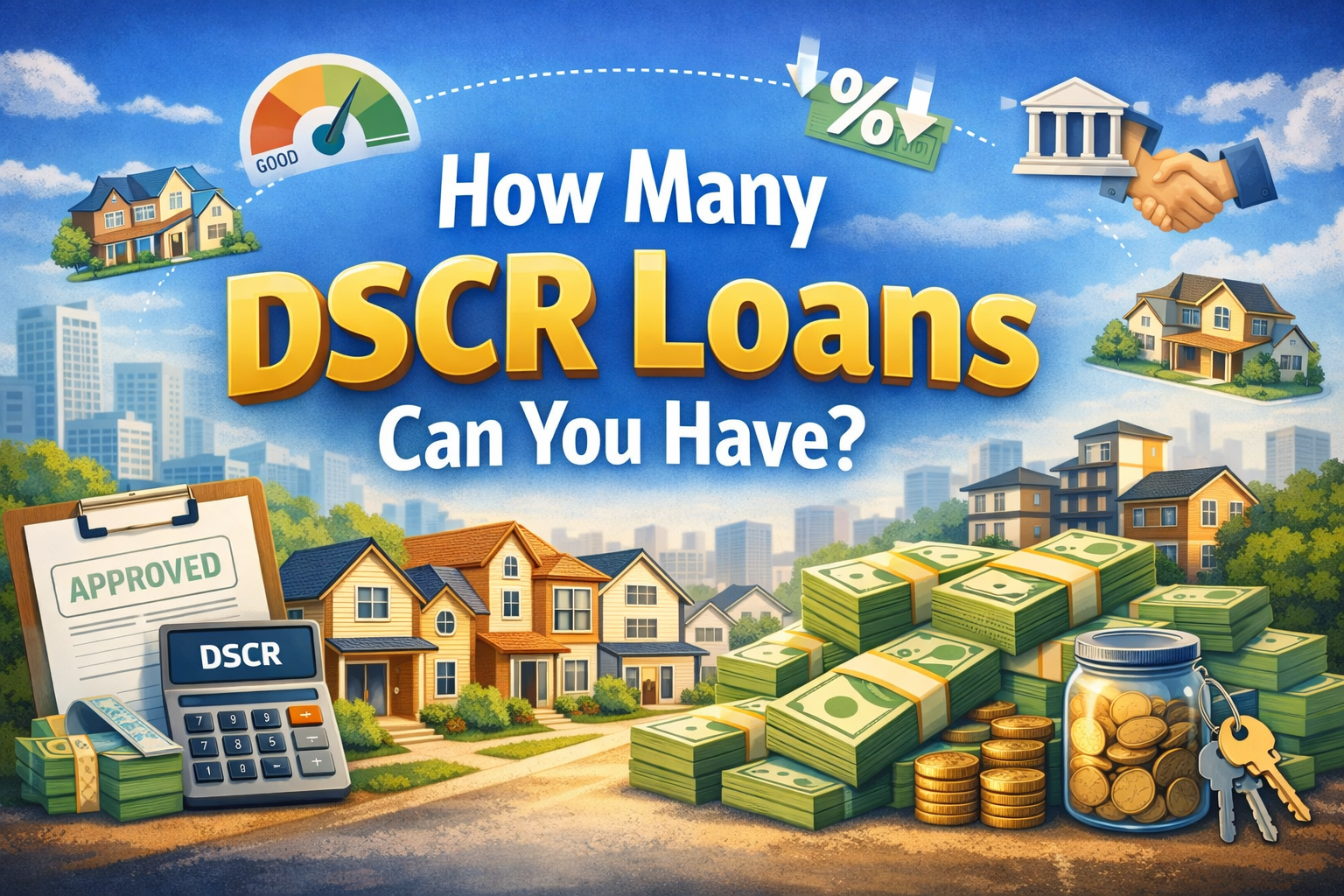 How many DSCR loans can you have?