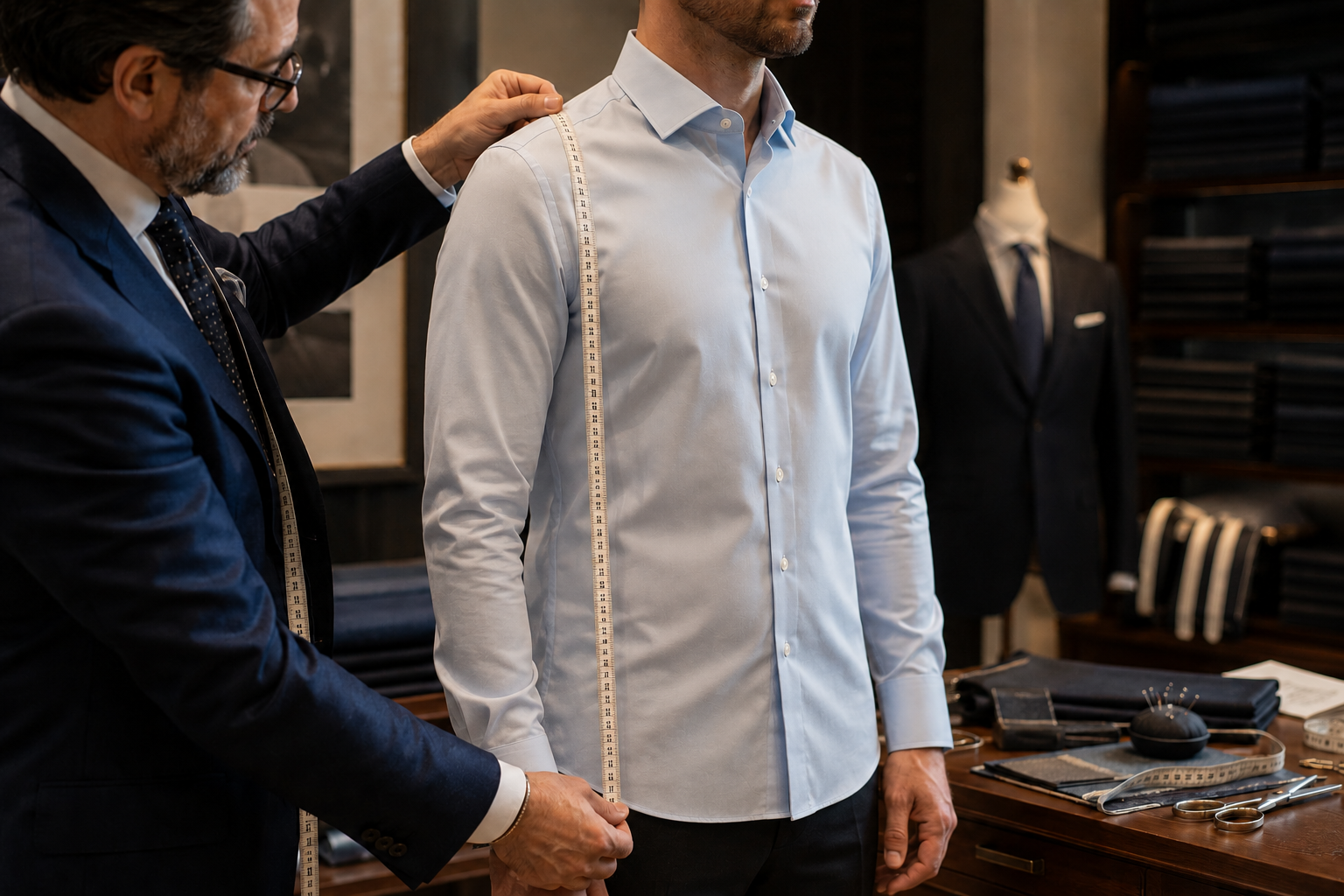 camicia su misura