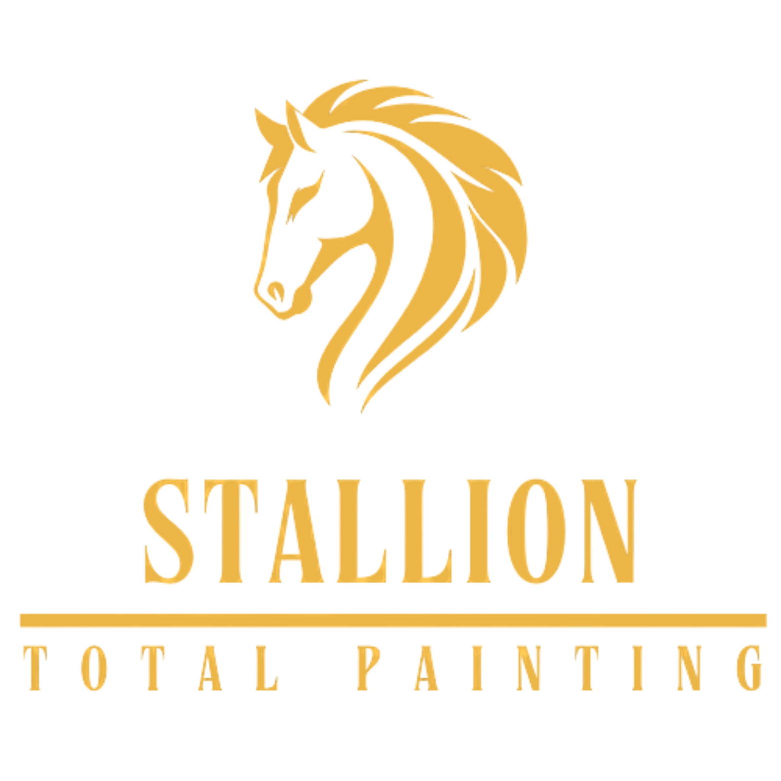Stallion Total Painting Gold stallion logo for