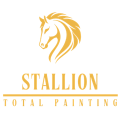 Stallion Total Painting Gold stallion logo for