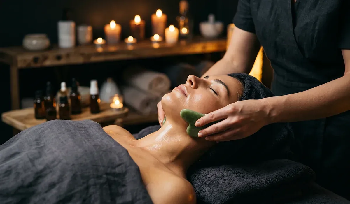 Gua Sha facial at The Head Spa Dallas
