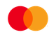 Mastercard-logotypen: överlappande röda och orangea cirklar.