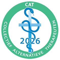 CAT 2026 logo with blue snake staff and green circle reading “Collective Alternative Therapeutics”