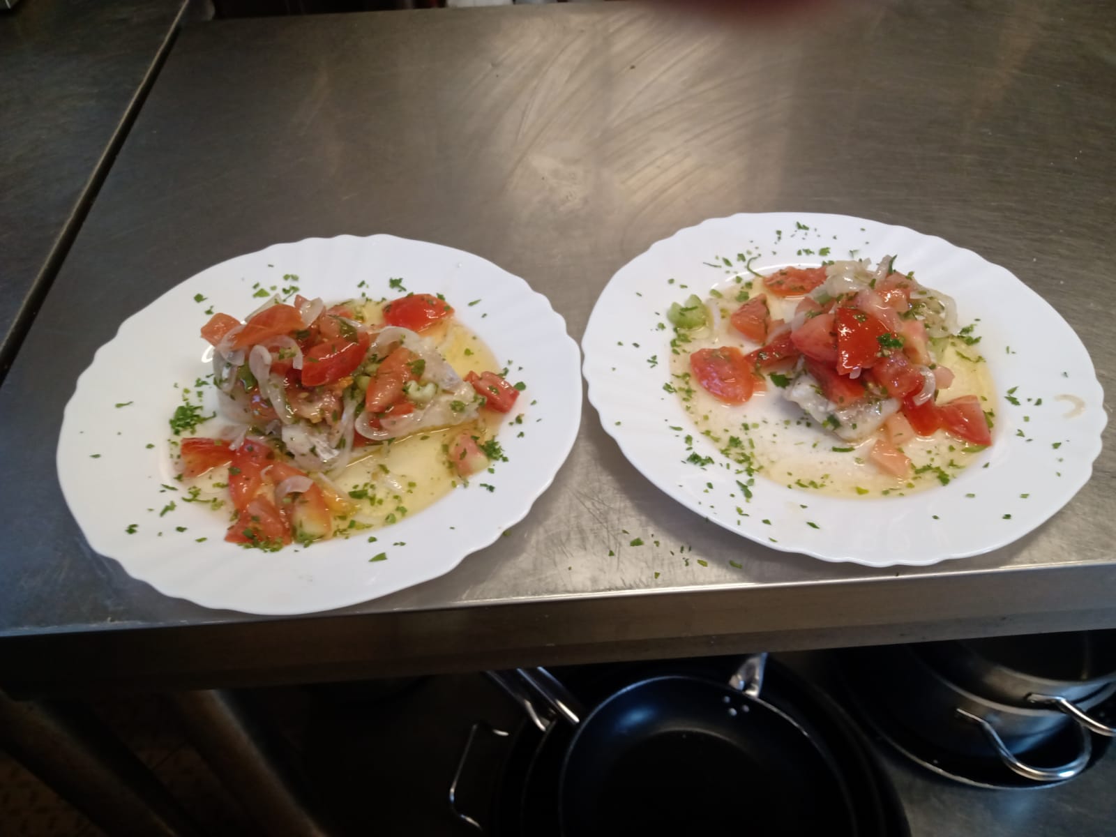 secondo piatto di pesce ristorante Stella 2000 Olbia