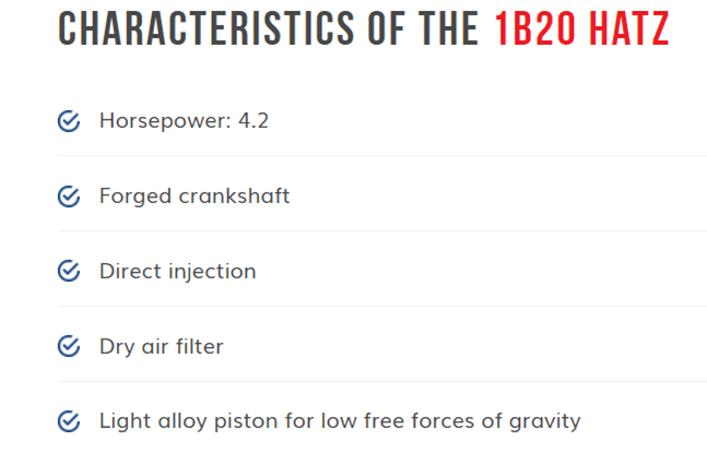 1B20 HATZ Characteristics — Melbourne, VIC — Renseal 1B20 HATZ Characteristics — Melbourne, VIC — Renseal