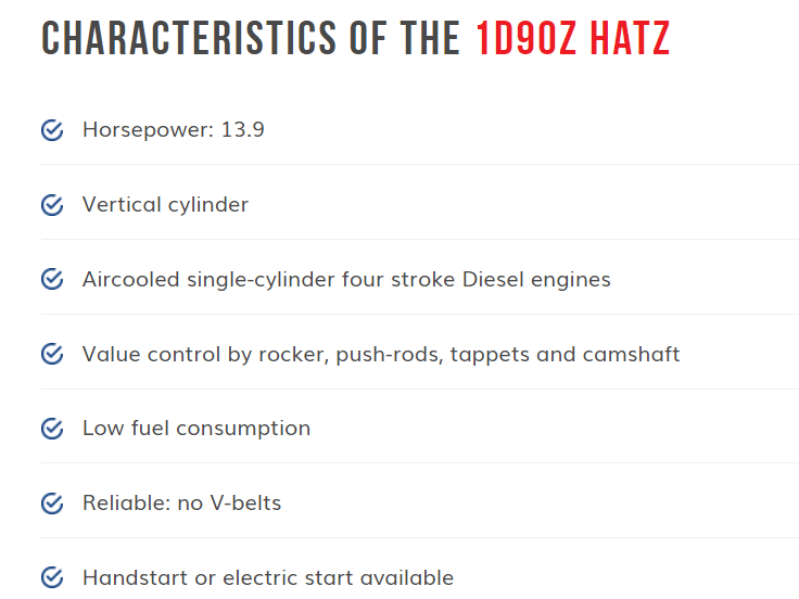 1D90Z HATZ Characteristics — Melbourne, VIC — Renseal 1D90Z HATZ Characteristics — Melbourne, VIC — Renseal