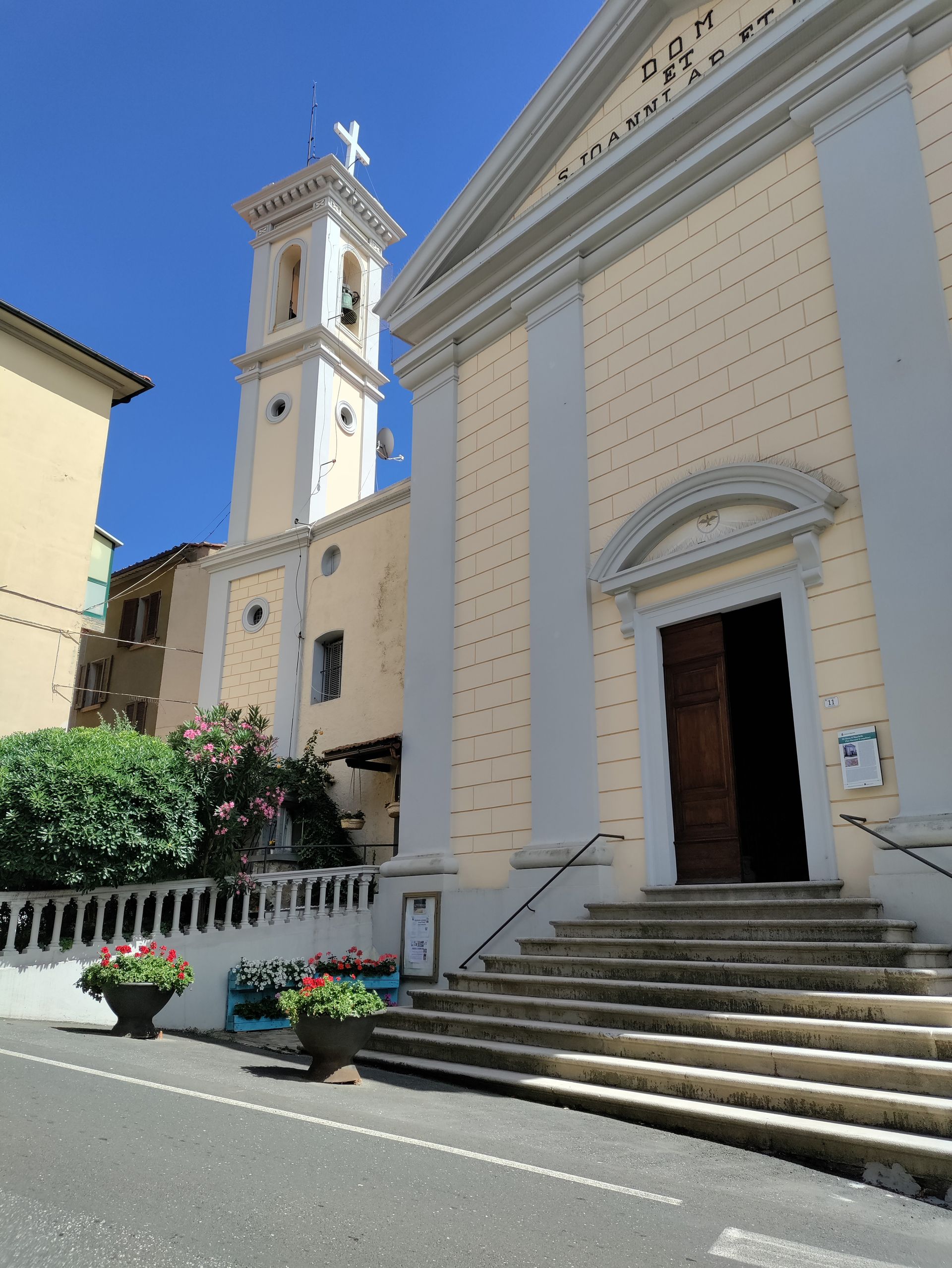 La chiesa di San Giovanni Evangelista a Riparbella