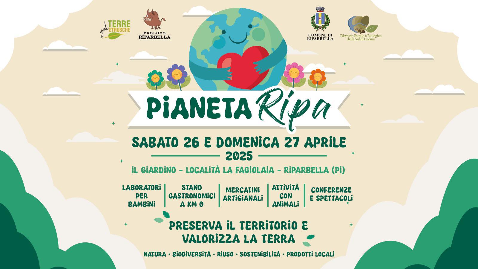 Pianeta Ripa, mercato di prodotti locali
