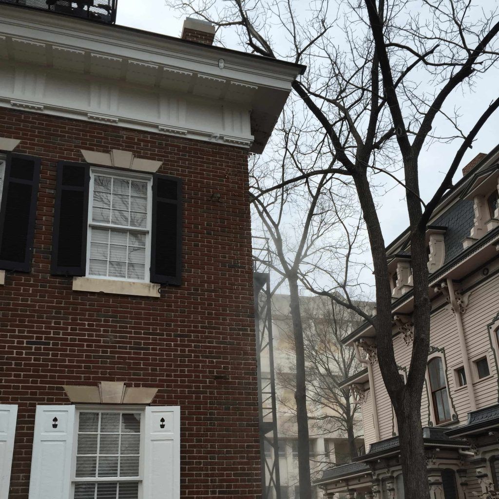  Historical House Downtown Raleigh-Replacing Downspouts
