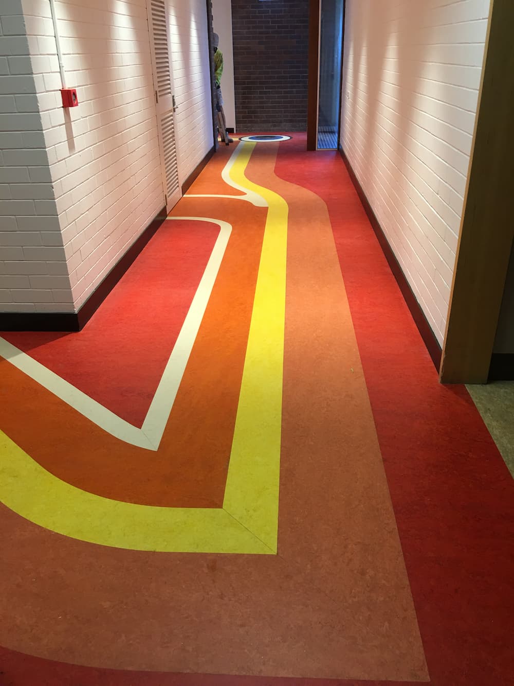 Carpet With Red and Yellow Stripes - Custom Design Flooring in Alice Springs, NT