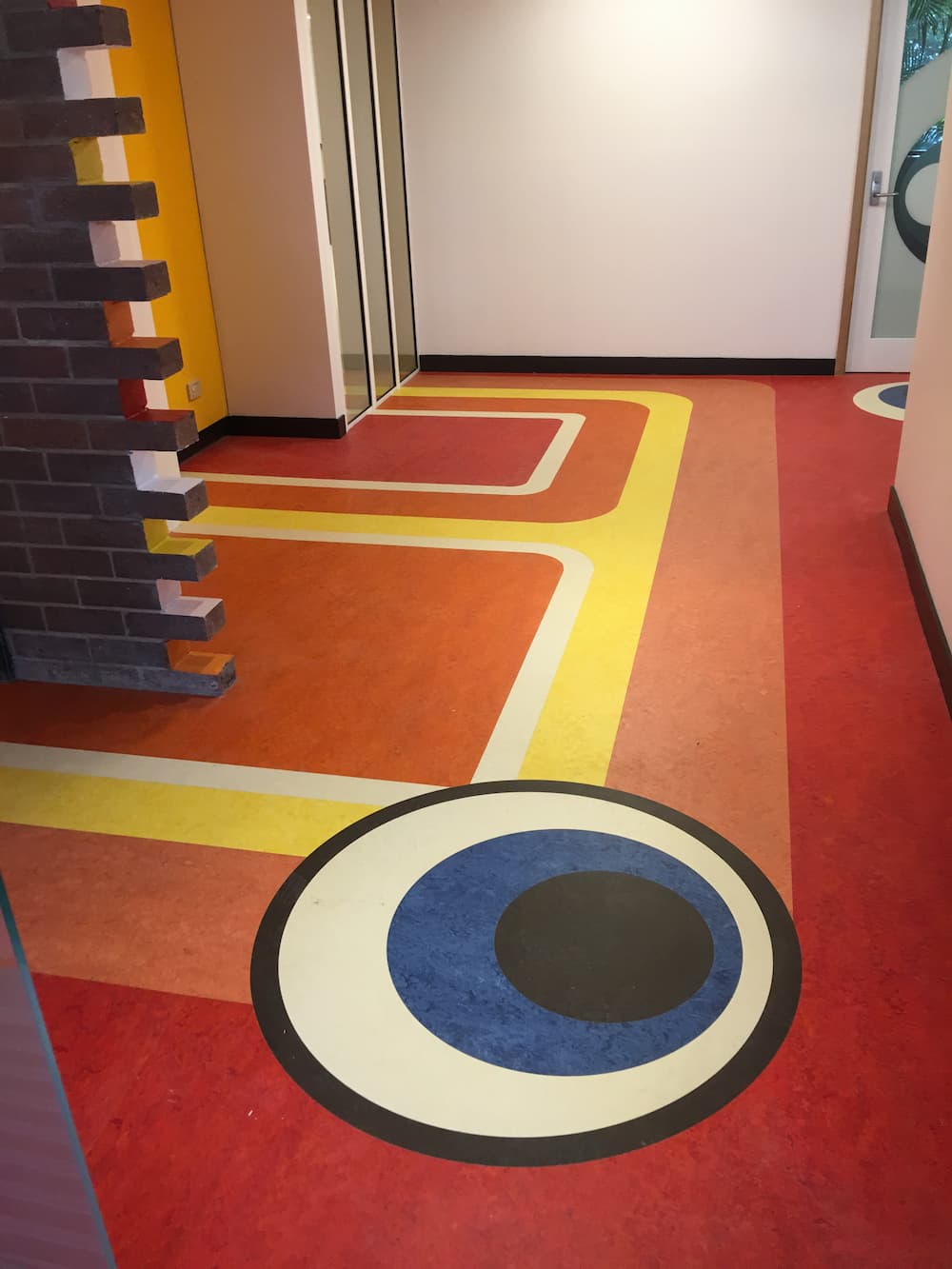 Carpet With Eye Shapes - Custom Design Flooring in Alice Springs, NT
