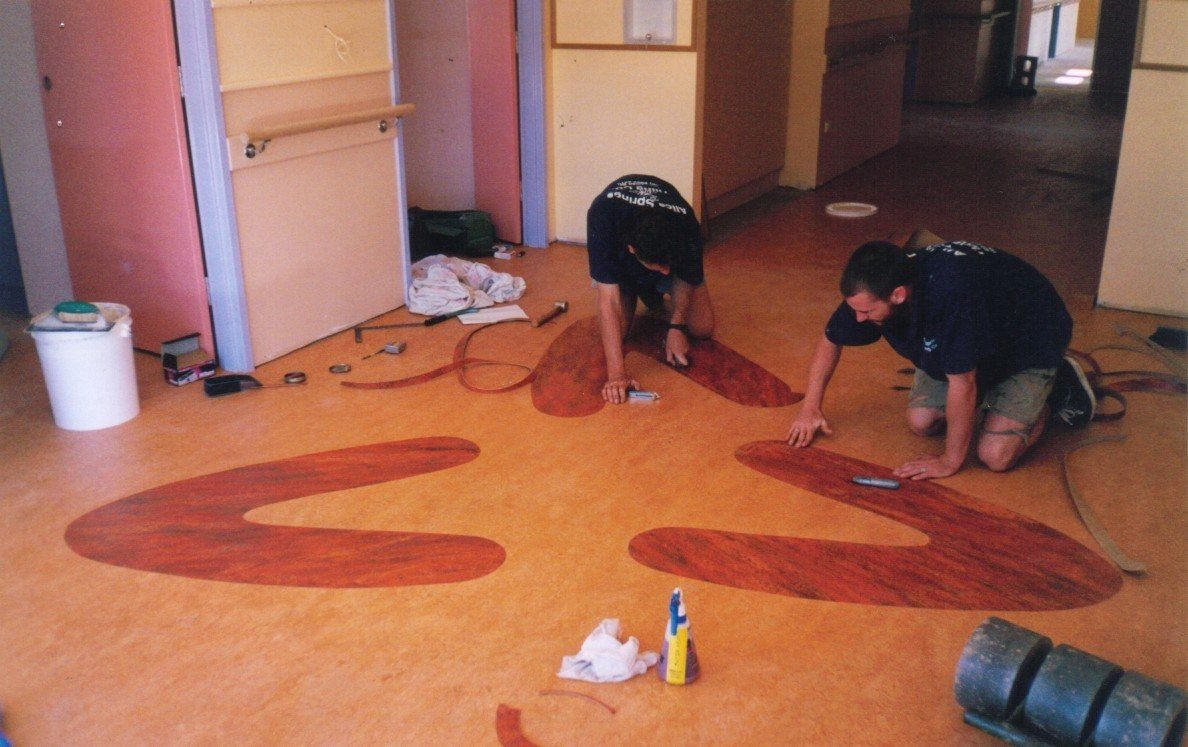 Hetti Perkins Retirement Home Floor - Flooring in Alice Springs, NT