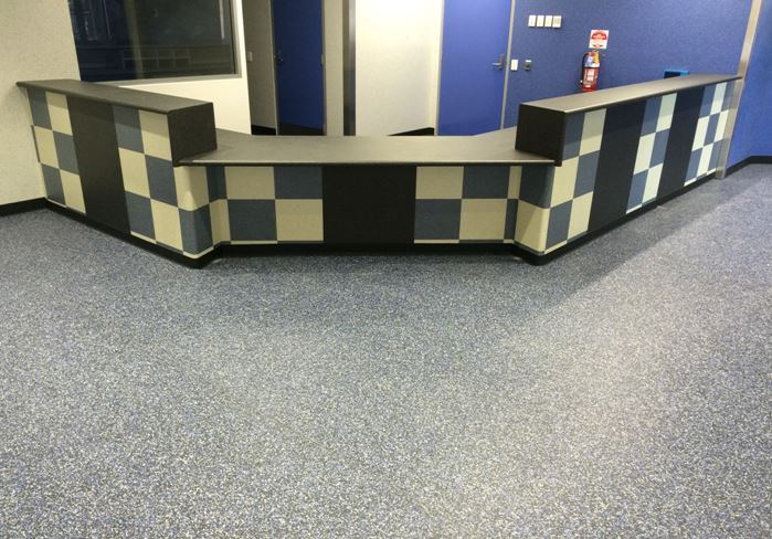 Sheet Vinyl Flooring in Police Station - Flooring in Alice Springs, NT