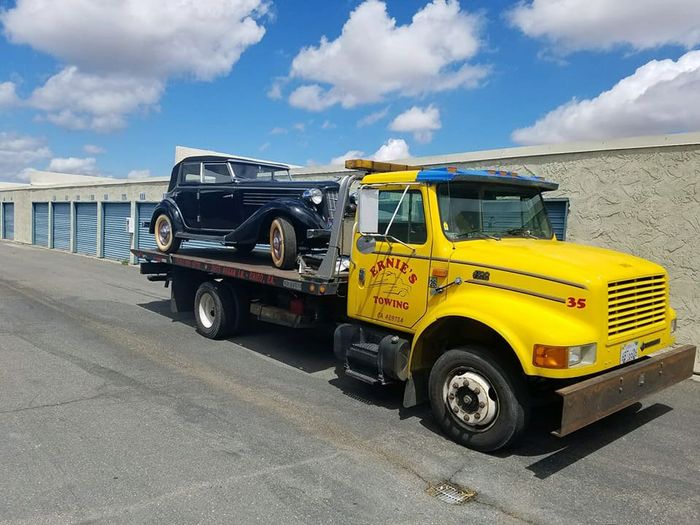 Towing Old Car — Chico, CA — Ernie’s Towing Towing Old Car — Chico, CA — Ernie’s Towing