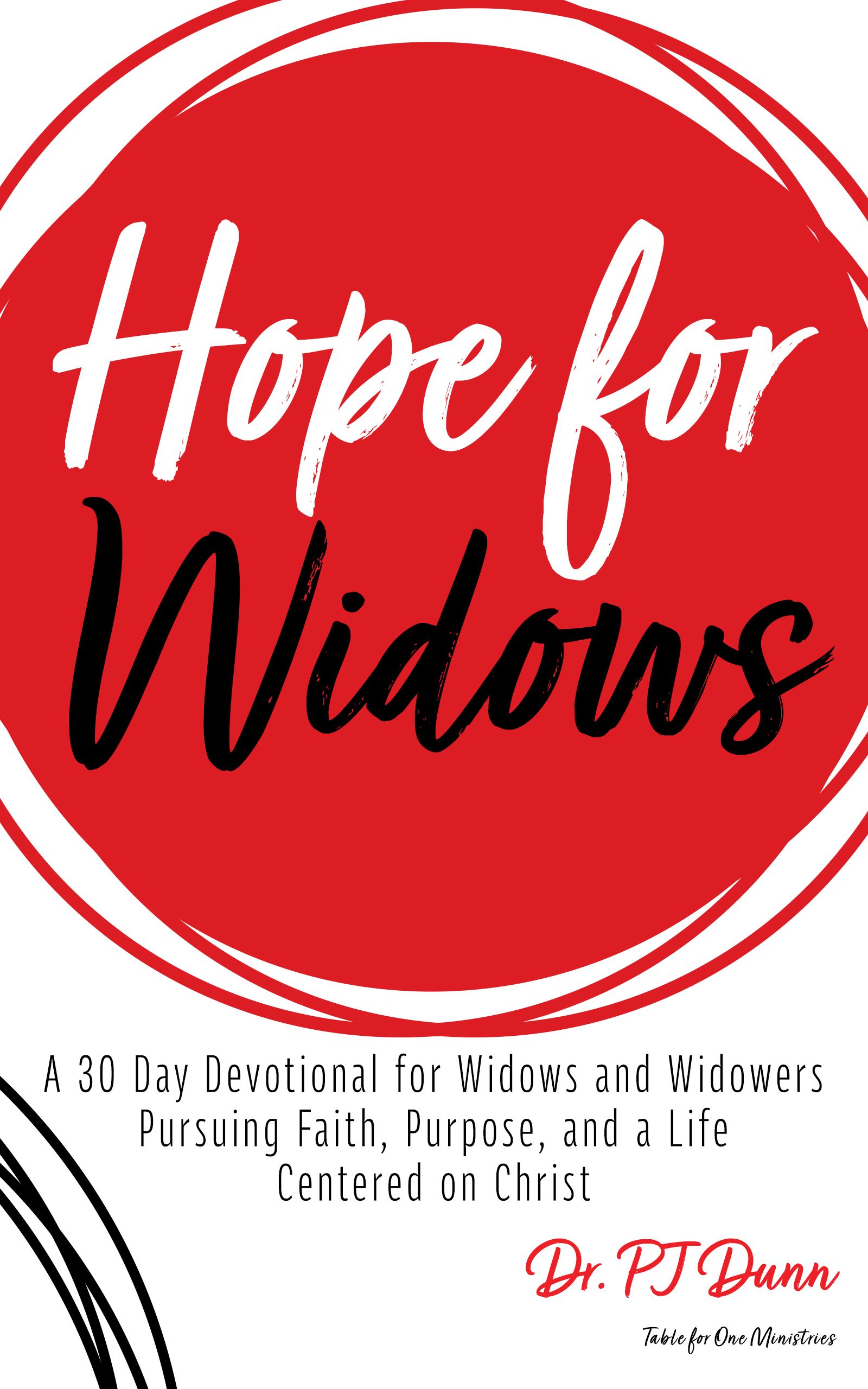 Christian support for loneliness after losing a spouse.