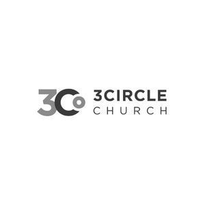 3Circle Church logo in gray and black on a white background