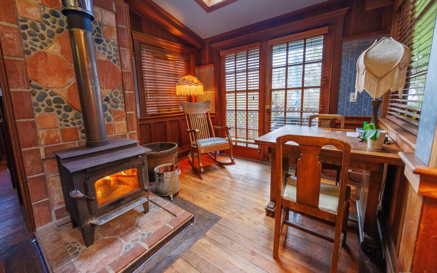 The Beach House Cabin getaway at the Howard Creek Ranch on the Mendocino Coast.