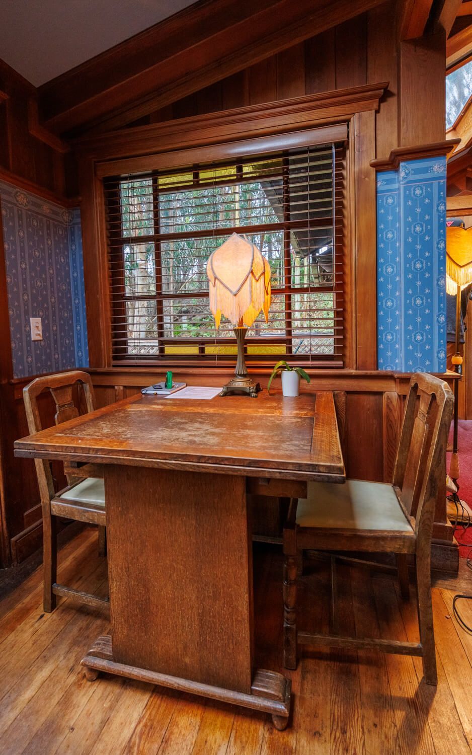 The Beach House Cabin getaway at the Howard Creek Ranch on the Mendocino Coast.