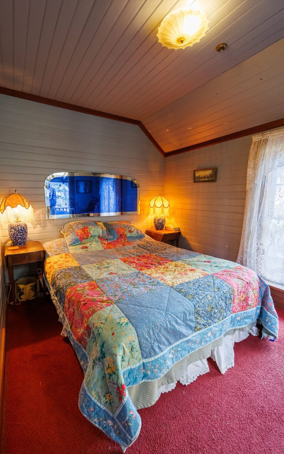 The Lucy Room getaway at the Howard Creek Ranch on the Mendocino Coast.