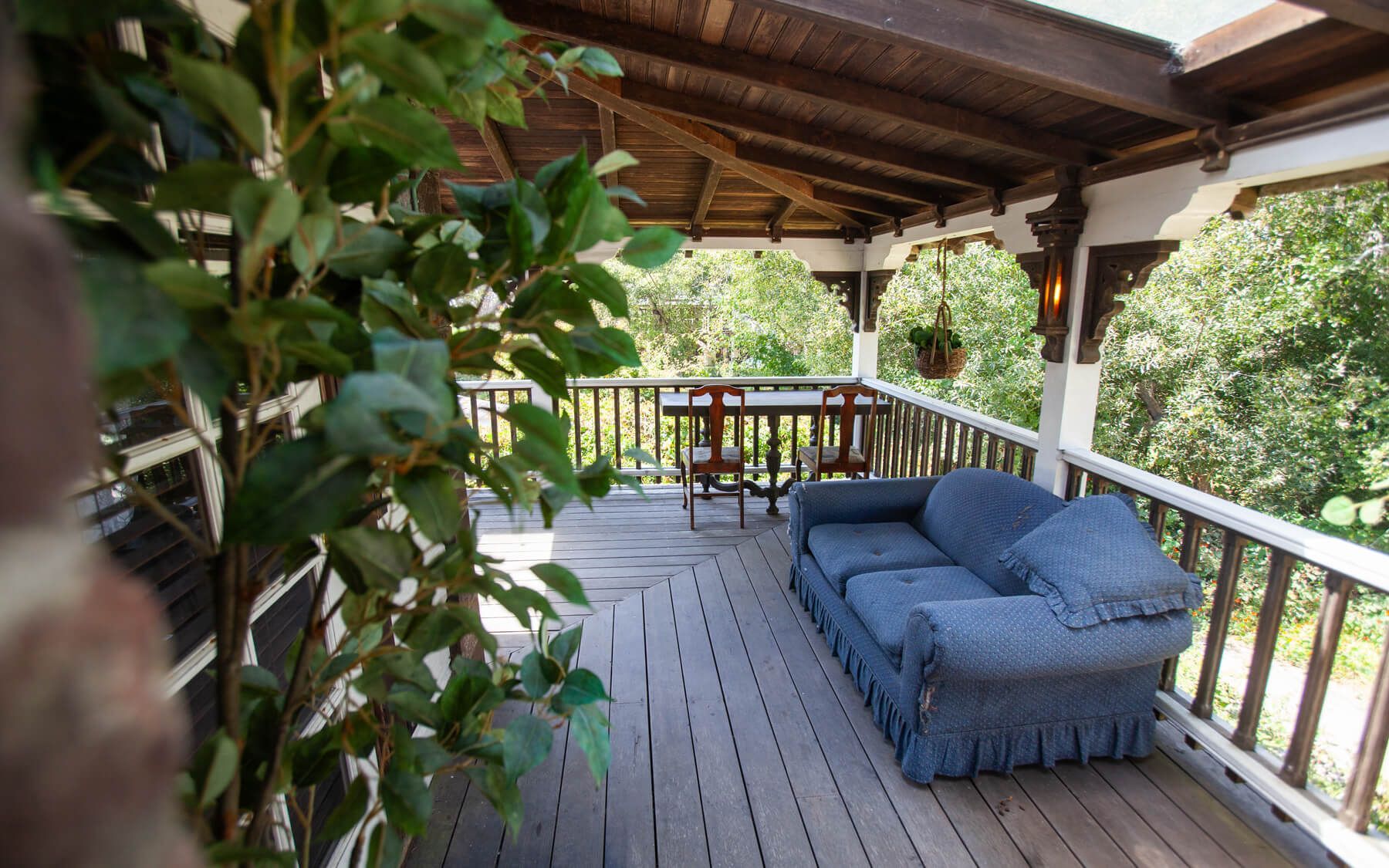 The Lucy Room getaway at the Howard Creek Ranch on the Mendocino Coast.