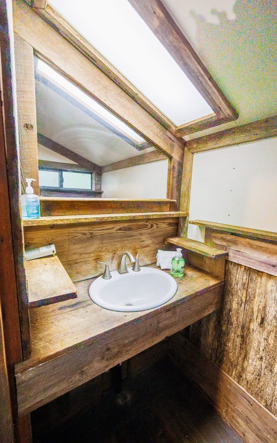 The Meadow Cabin getaway at the Howard Creek Ranch on the Mendocino Coast.