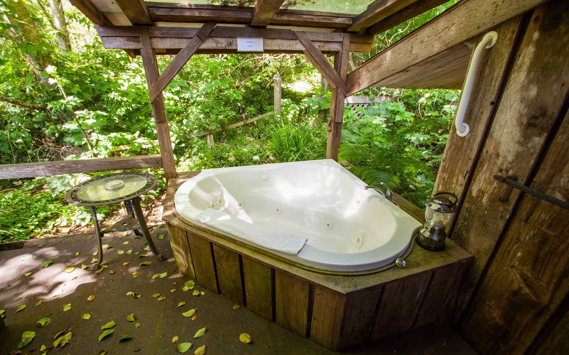 The Meadow Cabin getaway at the Howard Creek Ranch on the Mendocino Coast.