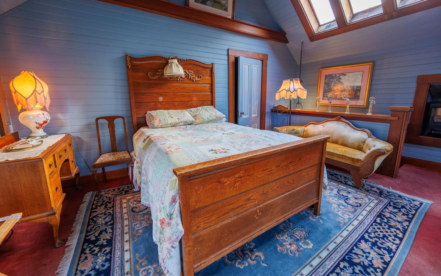 The Sun Room getaway at the Howard Creek Ranch on the Mendocino Coast.