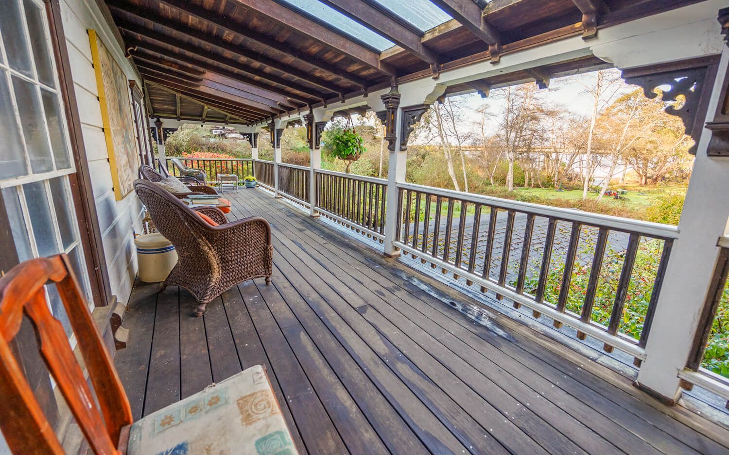 The Sun Room getaway at the Howard Creek Ranch on the Mendocino Coast.