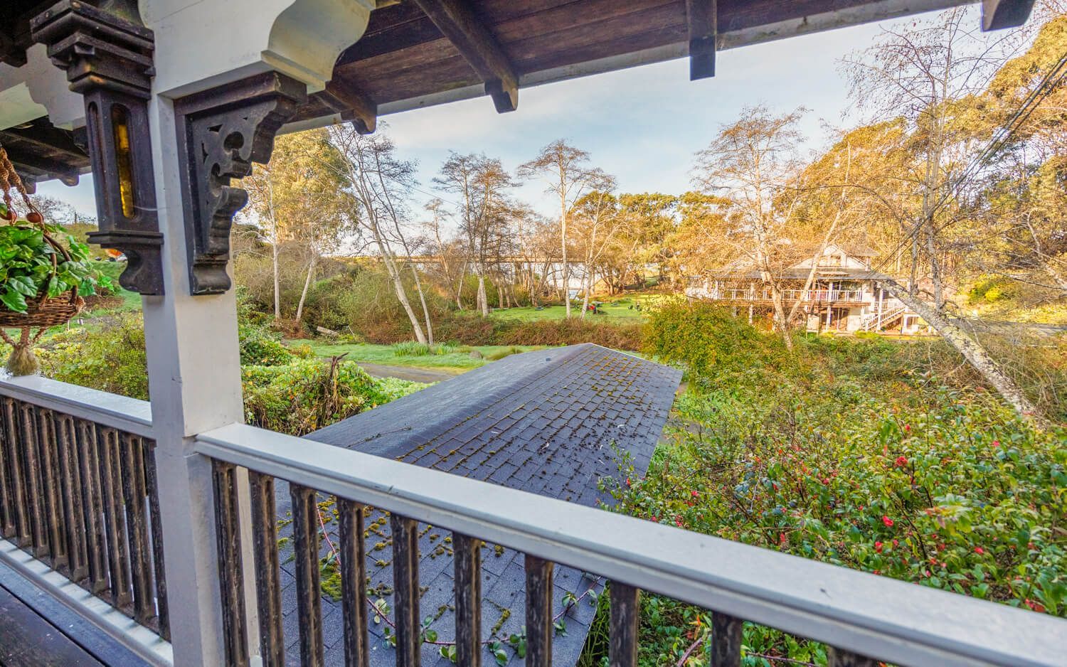 The Sun Room getaway at the Howard Creek Ranch on the Mendocino Coast.