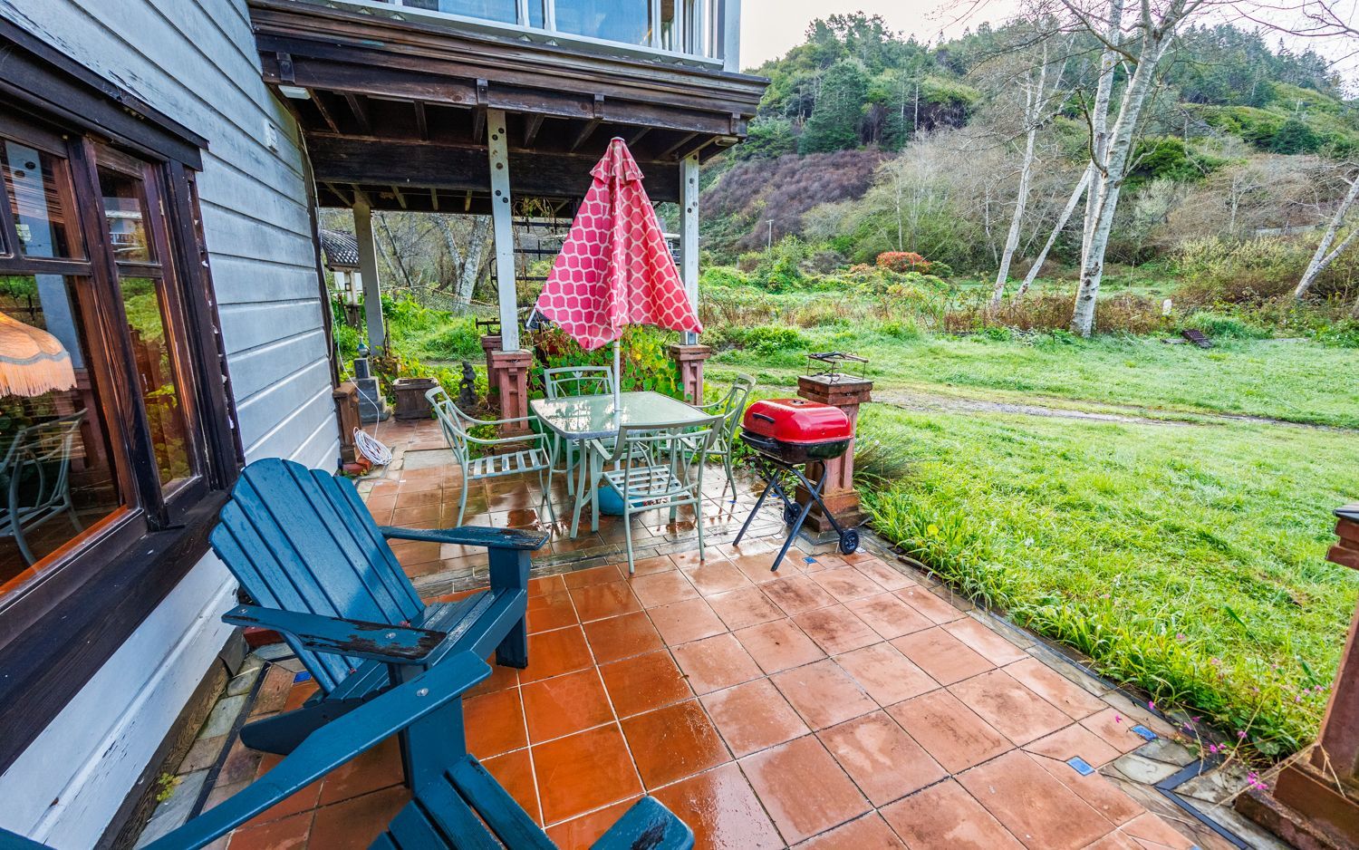 The Walden Room getaway at the Howard Creek Ranch on the Mendocino Coast.