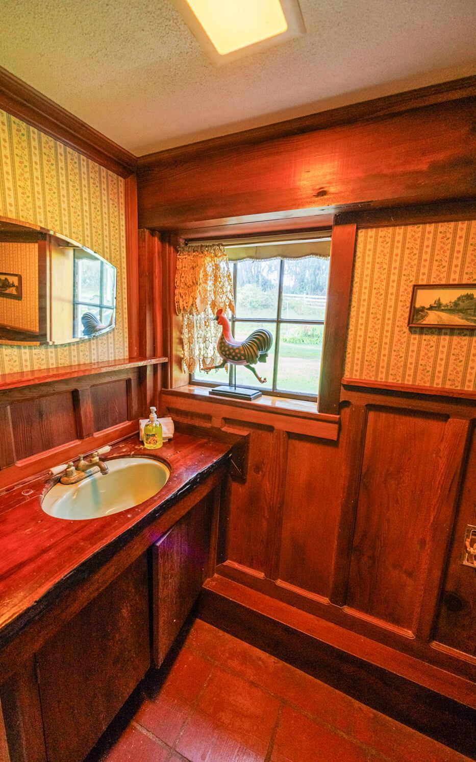 The Willow Room getaway at the Howard Creek Ranch on the Mendocino Coast.
