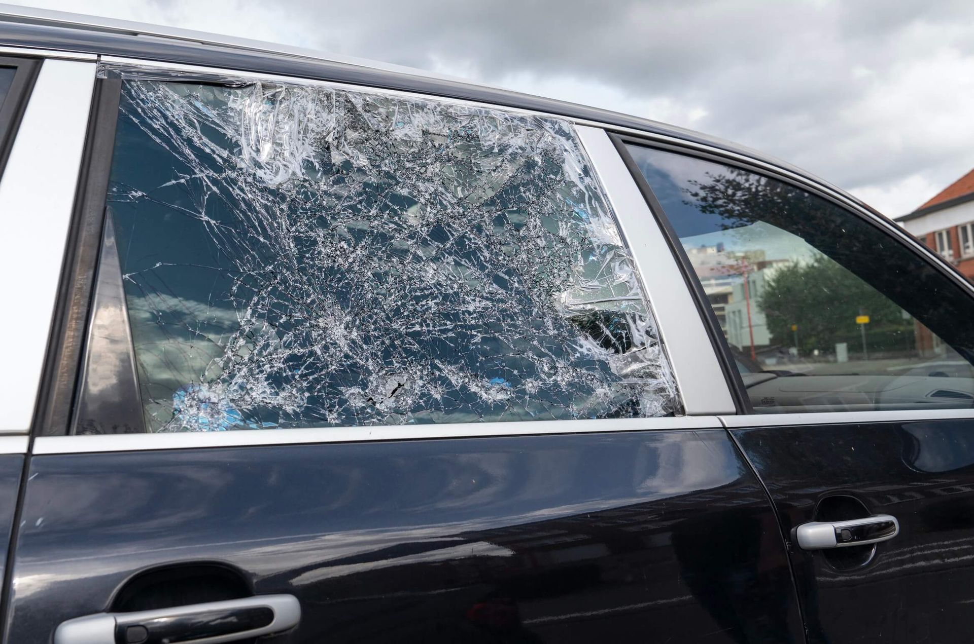 Cracked Side Window