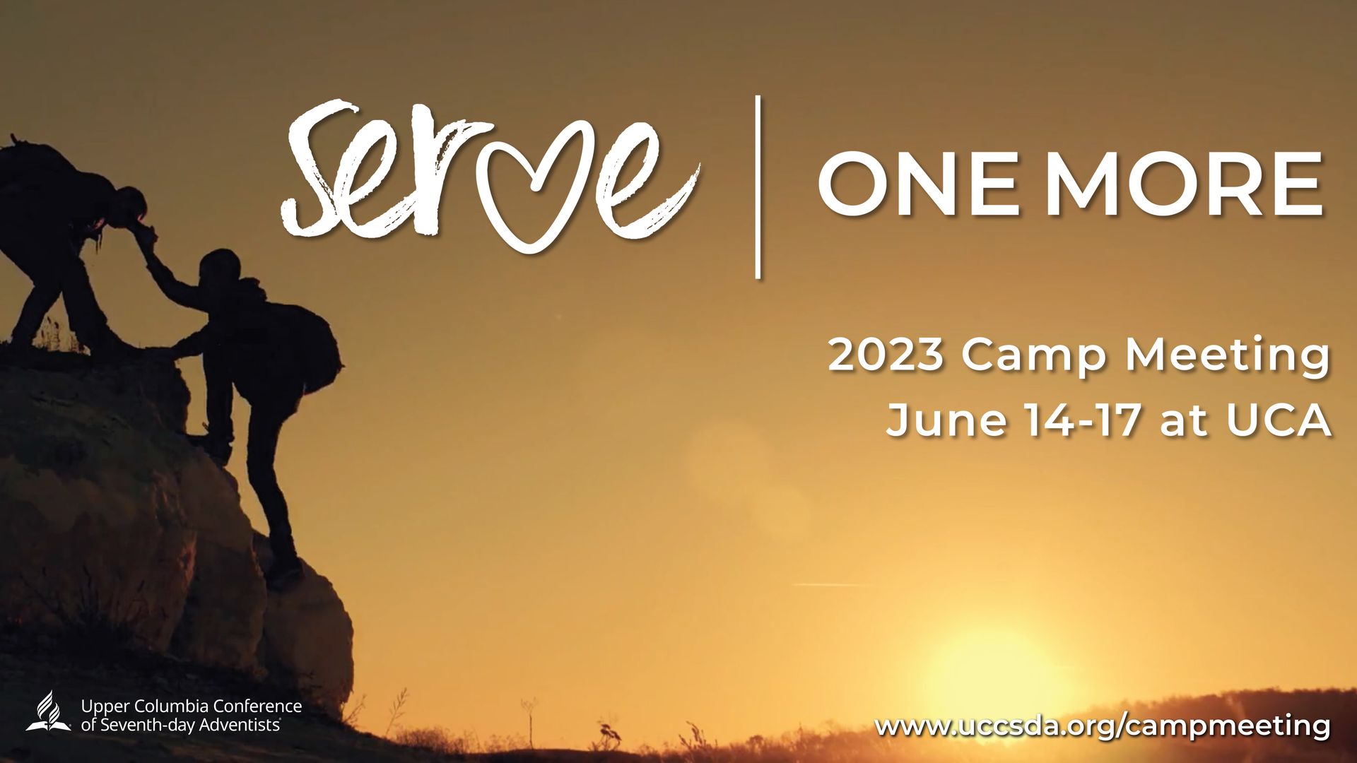 Graphic for 2023 Camp Meeting from June 14-17 with
