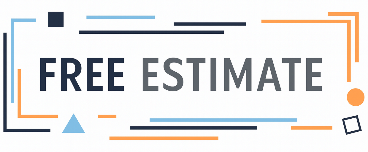 Schedule a free inspection today. Free estimate banner in SureDry colors—water damage restoration, Southern California.